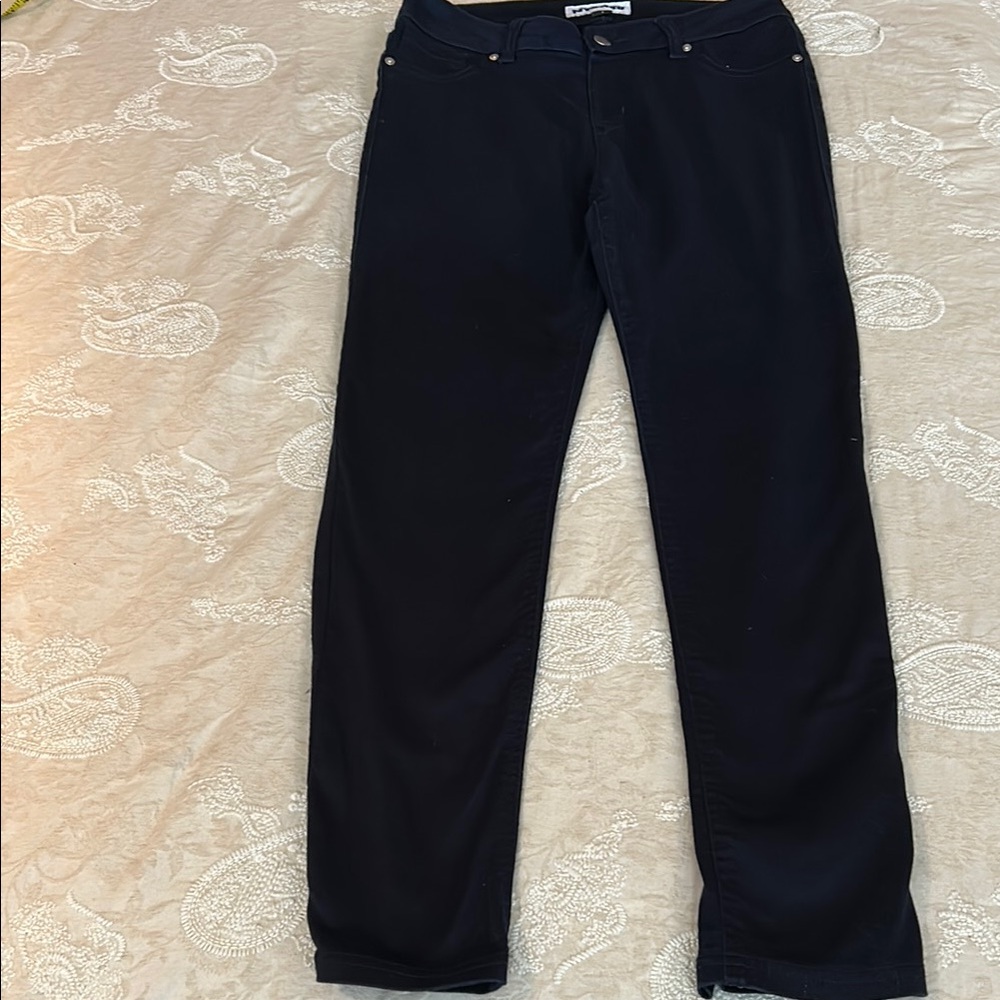 Nygard Blue Straight Leg Pull on Pants